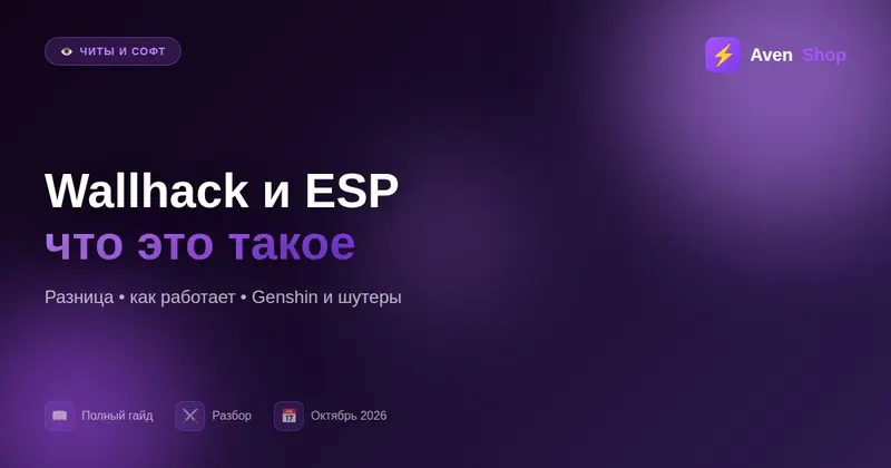 Что такое wallhack (ВХ) и ESP: как работают, в чём разница и почему за них банят
