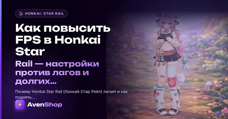 Как повысить FPS в Honkai Star Rail: настройки против лагов и долгих загрузок