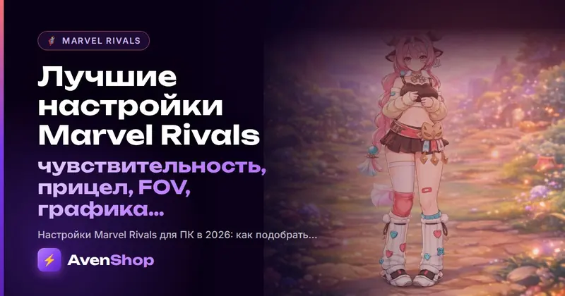 Лучшие настройки Marvel Rivals: чувствительность, прицел, FOV, графика и звук