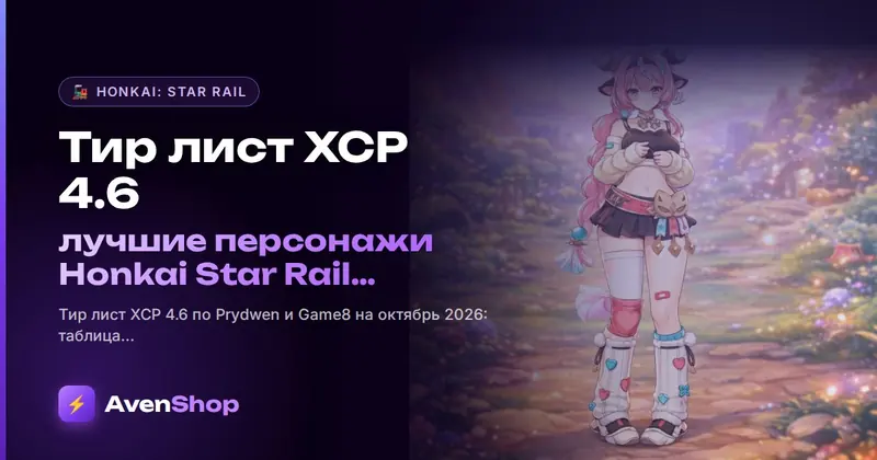 Тир лист ХСР 4.6: лучшие персонажи Honkai: Star Rail на октябрь 2026