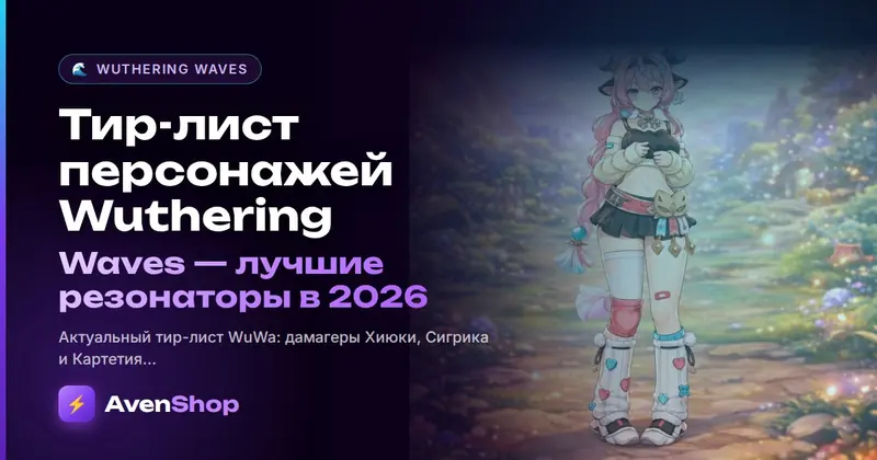 Тир-лист персонажей Wuthering Waves: лучшие резонаторы в 2026